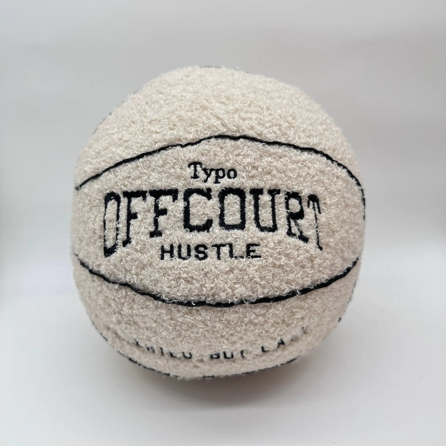 Off Court Basketball Plush Pillows