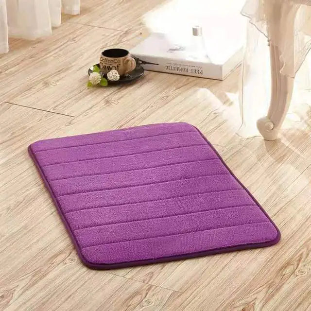 Magic Bath Mat Coral Fleece Carpet